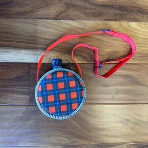Plaid Mini Child’s Size Hiking Canteen